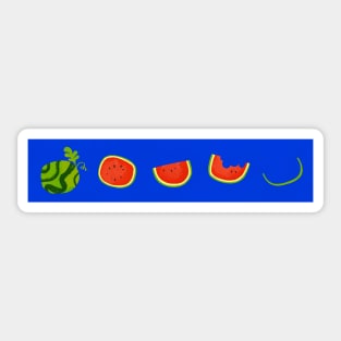 Watermelon yum yum Sticker